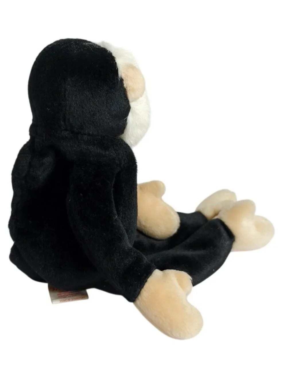 Ty Beanie Babies Mooch Monkey Plush MWMT 1998 Black Tan Retired DOB Aug 1 Collec